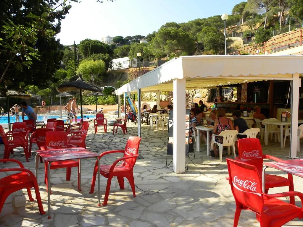 Campingplatz Hotel Camping Senia Cala Canyelles Lloret de Mar Spanien